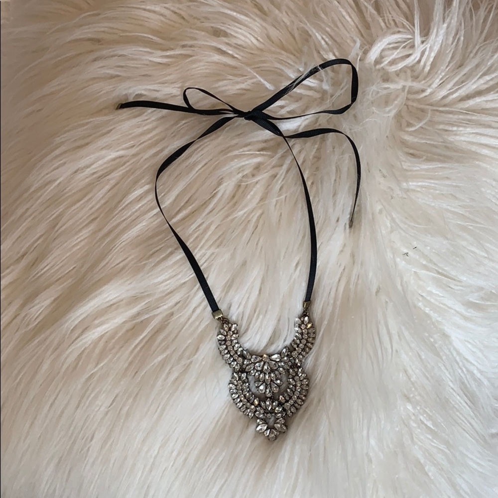 BaubleBar Crystal Statement Necklace